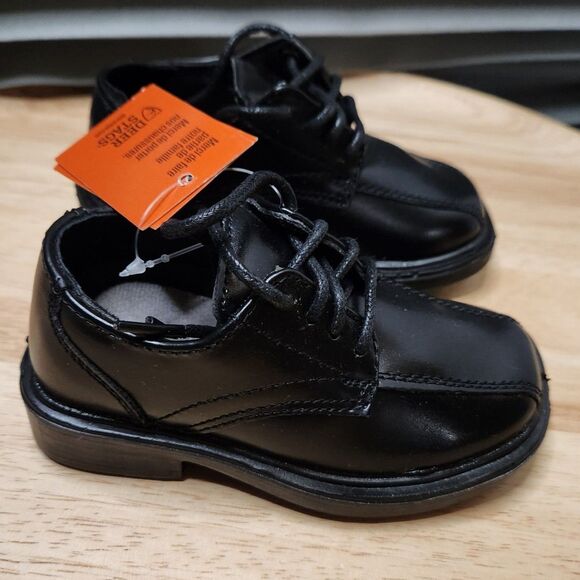 Deer Stags Toddler Dress Shoes – Gabe Style, Black, Size 6, NWT - Picture 2 of 9